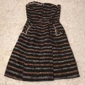 Anthropologies African print tube dress
